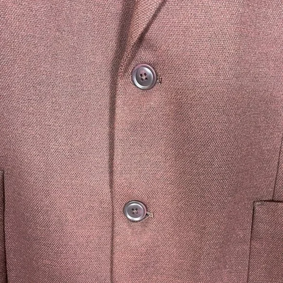 Tommy Hilfiger Men’s Sport Coat Blazer Jacket Burgundy 46L Casual - Picture 3 of 8